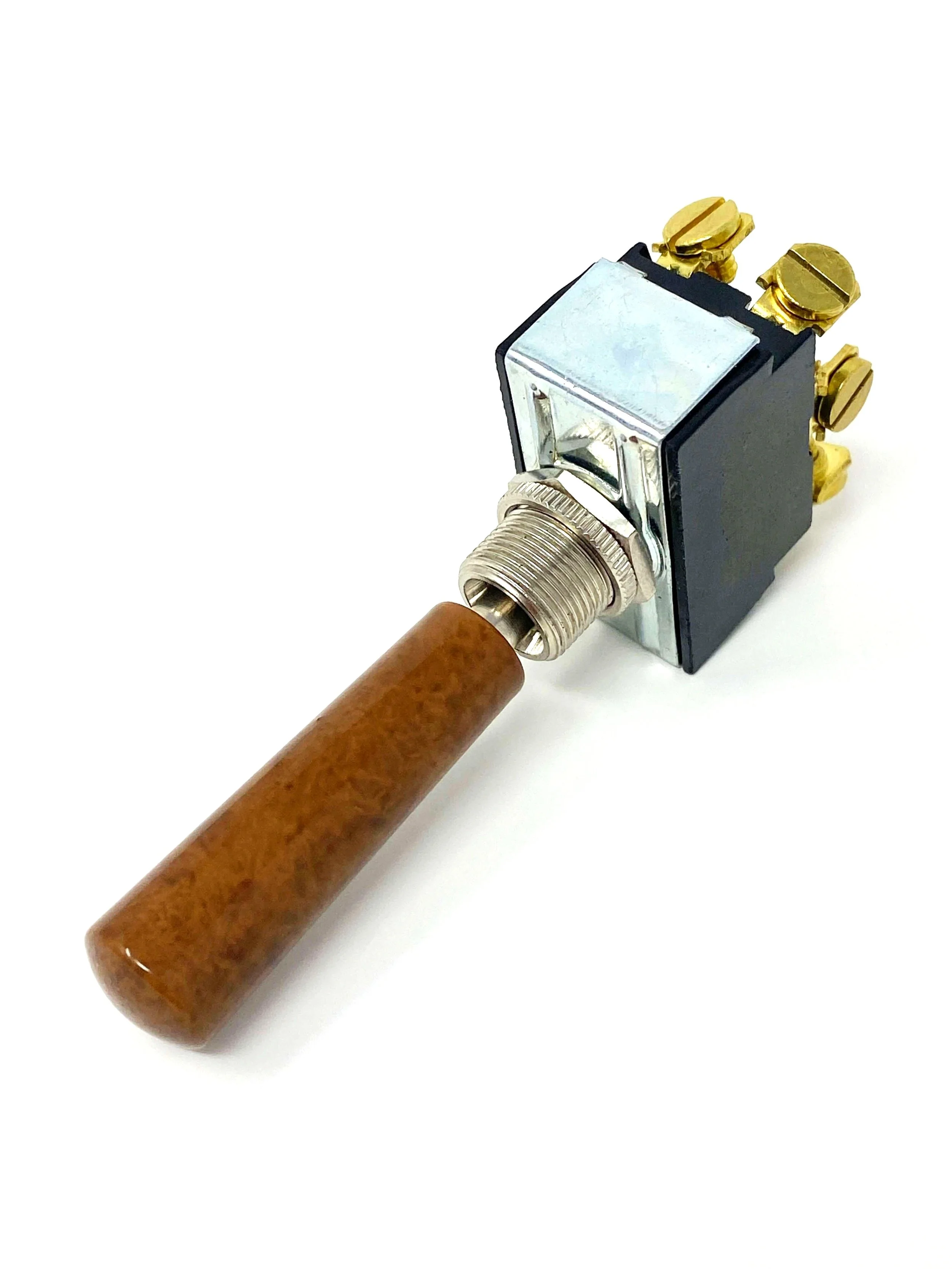 Light Burl Wood Grain Toggle Switch Extension - FAMS For All My